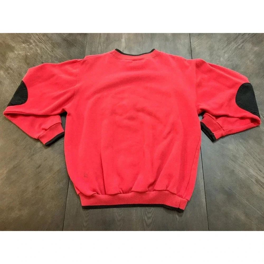 Vtg Mickey & Co Disney Embroidered Shining Star Crewneck Sweatshirt Medium M - Picture 8 of 9